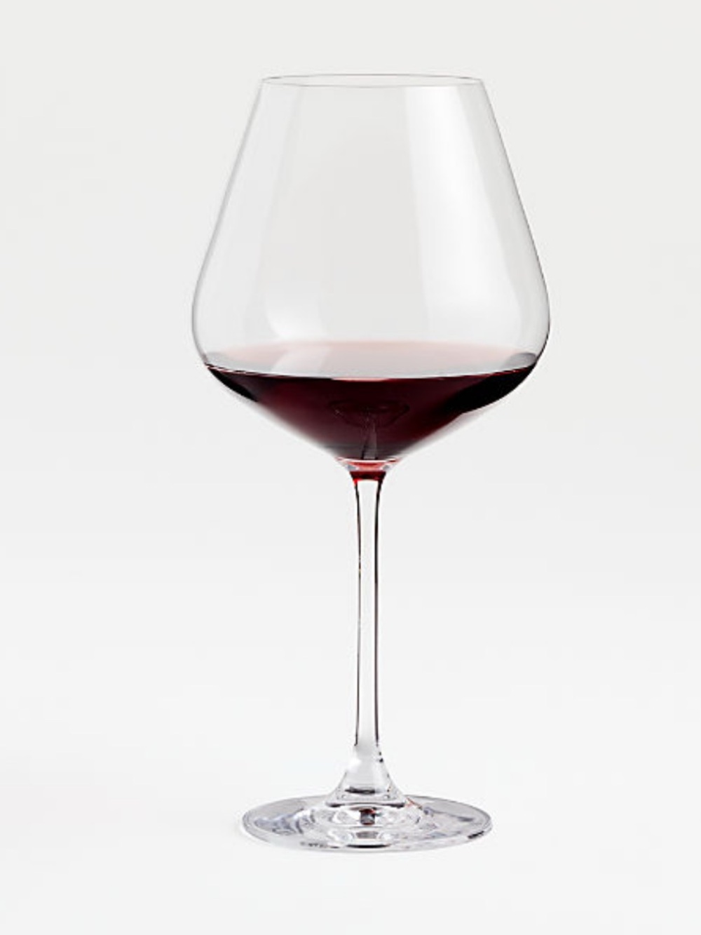New! Crate&Barrel Clear Bordeaux Burgundy Wine Glass size 31 oz—Set of 4